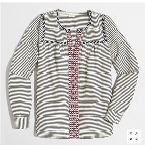 embroidered peasant blouse